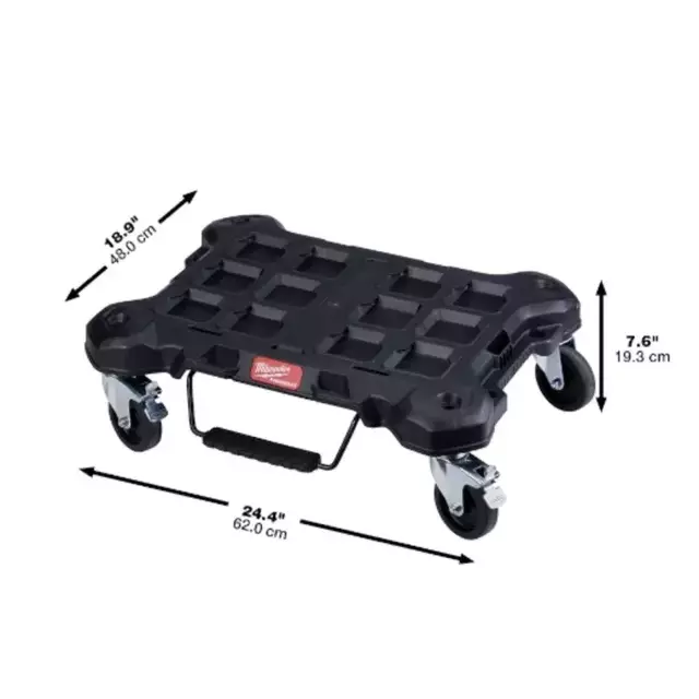 84102 BASE CON RUEDAS DOLLY PARA PACKOUTS MILWAUKEE 4822-8410 - Imagen 2