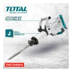 MARTILLO DEMOLEDOR 1700W TOTAL - Imagen 3