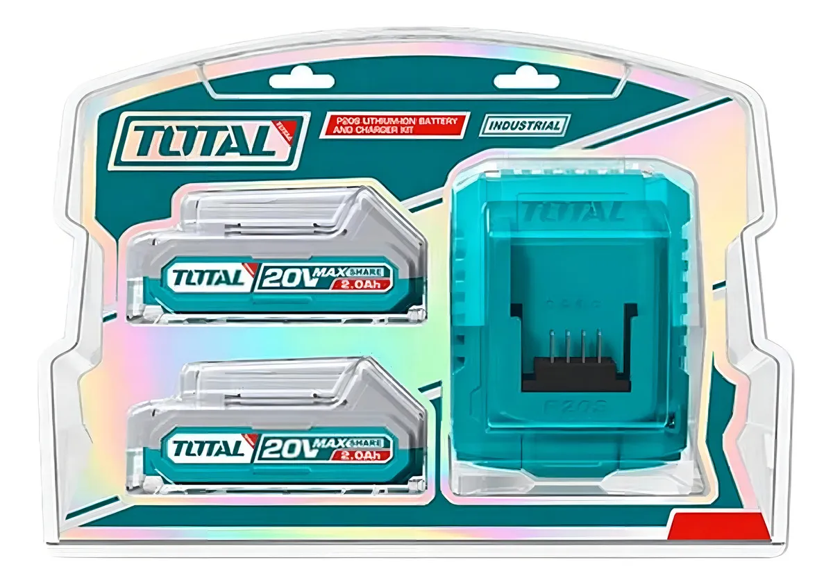 D_NQ_NP_2X_779582-MLA79503882681_092024-F JUEGO DE 2 BATERIAS 2.0 AH + CARGADOR TOTAL - Imagen 2