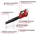 Soplador GP-LB 36/210 Li E-Solo - Imagen 3
