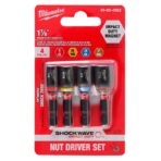 JUEGO BOCALLAVES MAGNETICA HEXAGONAL X4 MILWAUKEE 49664562 - Imagen 2