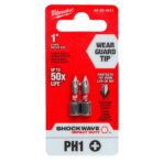 PUNTAS PH1 CORTA X2 MILWAUKEE 48324411 - Imagen 2