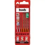 Juego de hojas para caladora x 6 kwb - Imagen 2