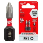 PUNTAS PH1 CORTA X2 MILWAUKEE 48324411