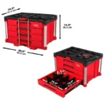 PACKOUT 4 CAJONES MILWAUKEE 4822-8444 - Imagen 3