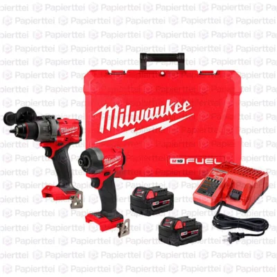 COMBO TALADRO PERCUTOR Y ATORNILLADOR M18 FUEL MILWAUKEE 3697-259A