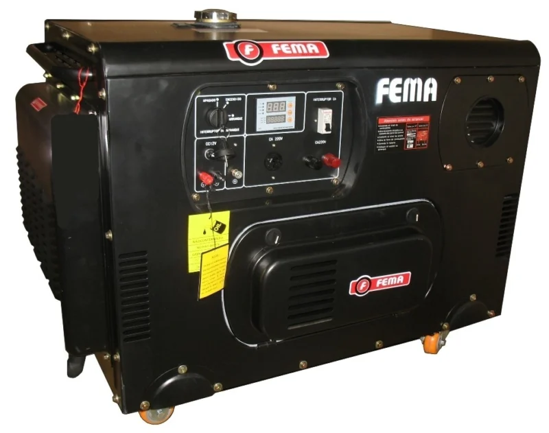 GENERADOR FEMA 15000 -220V-INSO.-11,2KVA-TABLERO CONTROL-DIESEL - Imagen 1
