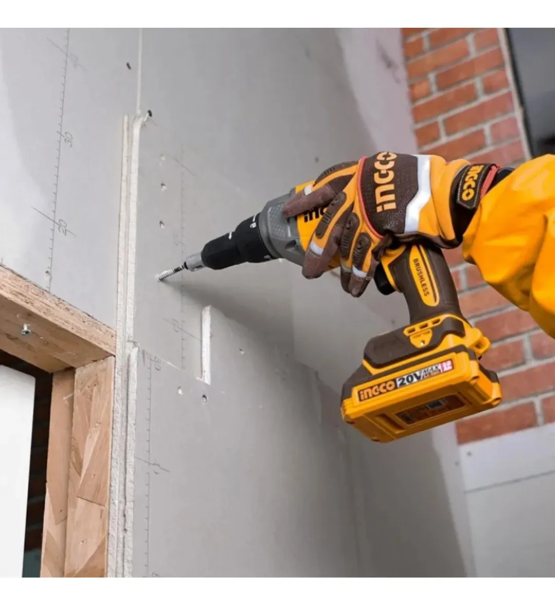 YESO3 Atornillador Durlock 20V Ingco 1/4" CDSLI20428 - Imagen 3