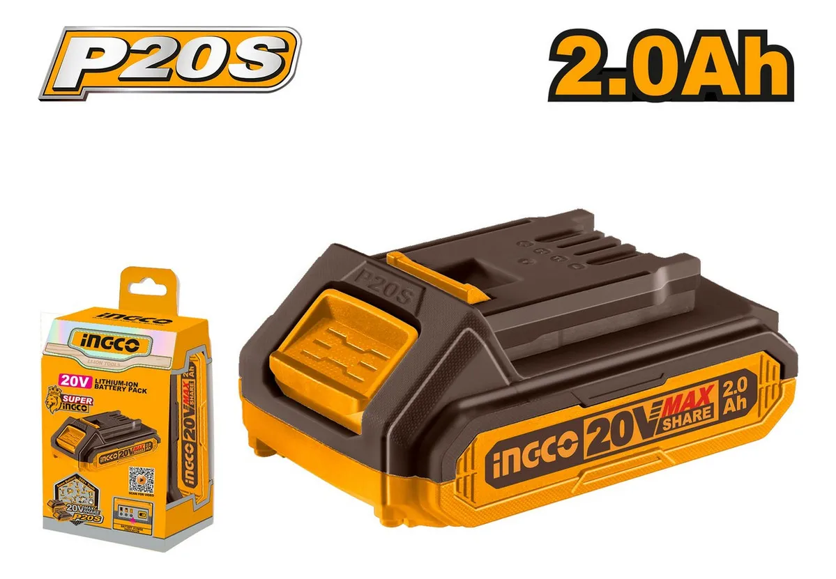 bat21 Bateria 20V 2 Amperes Ingco FBLI20011 - Imagen 2