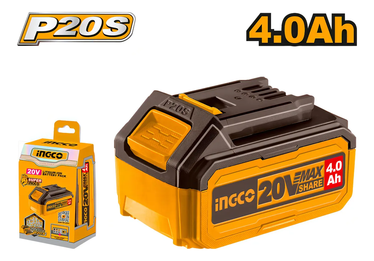 bat41 Bateria 20V 4 Amperes Ingco FBLI2002 - Imagen 2