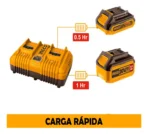 Cargador Dual 20v Ingco FCLI2034-4 - Imagen 4