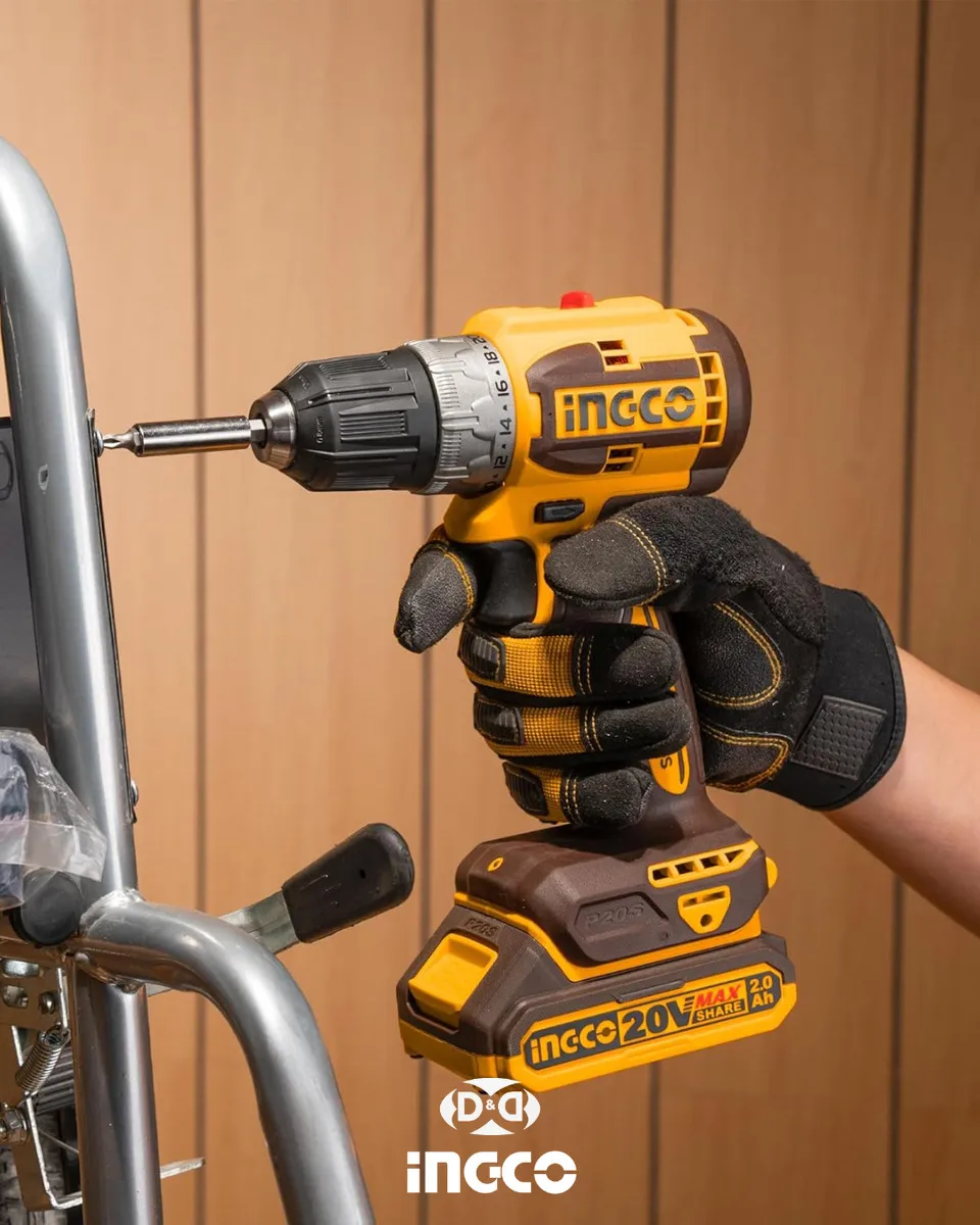 combo4 Combo Amoladora Ingco Brushless + Taladro Atornillador Percutor Ingco Brushless 66nm CKLI20273-4 - Imagen 4