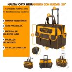 Kit De Bolsos + Porta Herramientas+ Chaleco Ingco COS230910 - Imagen 2