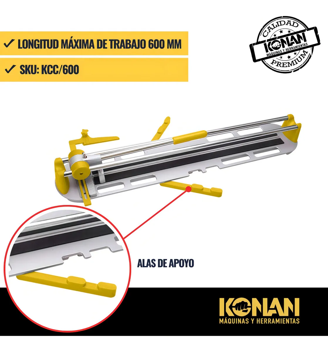 cortackonan3 Cortaceramicos 600mm Konan KCC/600 - Imagen 3