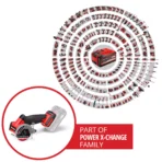 Mini-Amoladora Brushless 18V Einhell TP-CO 18/76-C Li BL - Solo - Imagen 4